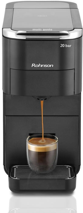 Coffee machine with capsules ROHNSON R-98055 20.00 bar, 1.50 ml, BLACK