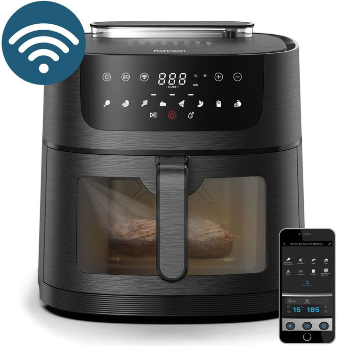 Healthy cooking device ROHNSON R-2858 , 8 L TIMER, BLACK
