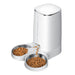 Rojeco 4L Automatic Pet Feeder WiFi Version with Double Bowl - Bowls<<<Food Dispensers<<<Pets<<<InnproXML
