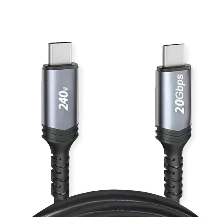 Cable ROLINE USB4 Gen2x2 CC M/M 240W 2 m Speed up to 20 Gbit/s