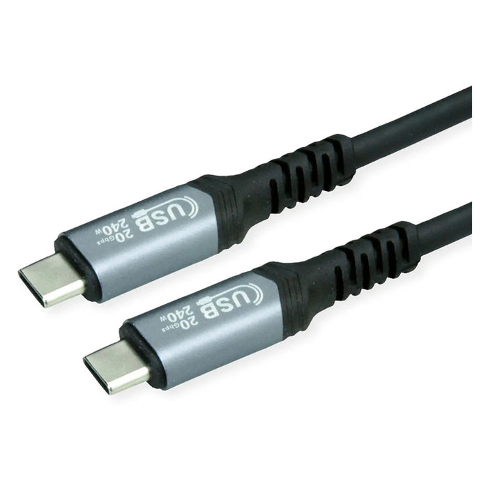 Cable ROLINE USB4 Gen2x2 CC M/M 240W 2 m Speed up to 20 Gbit/s