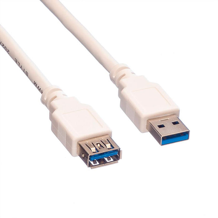 Cable - extension ROLINE USB 3.0 A-A M/F 0.8 m
