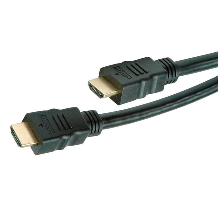 Cable ROLINE HDMI UHD (8K)+Eth M/M GOLD 1m