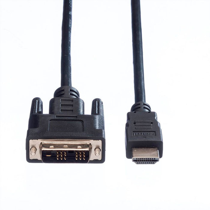 Cable ROLINE Value HDMI-DVI (18+1) M/M 5 m