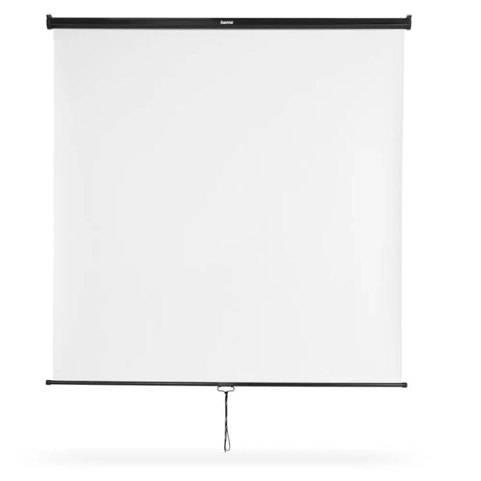 Roll-up wall screen 175 x 175 cm; 1:1 mobile 21576 - Екрани<<<Проектори интерактивен под