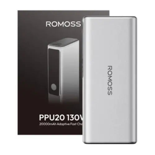 Romoss PPU10 10000mAh 130W Powerbank (silver) - Powerbanks<<<Energy<<<InnproXML