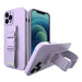 Rope case gel case with a chain lanyard bag lanyard iPhone 13 mini purple - Cell phone cases and covers<<<HurtelXML