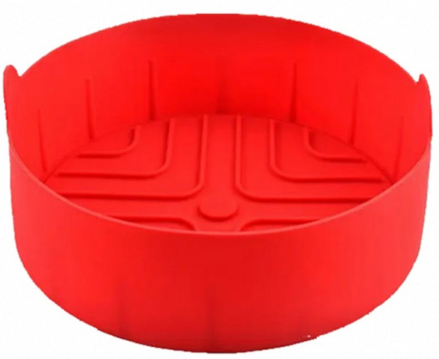 Silicone pot Rosberg R51980RS 18.8 x 5.5cm Red