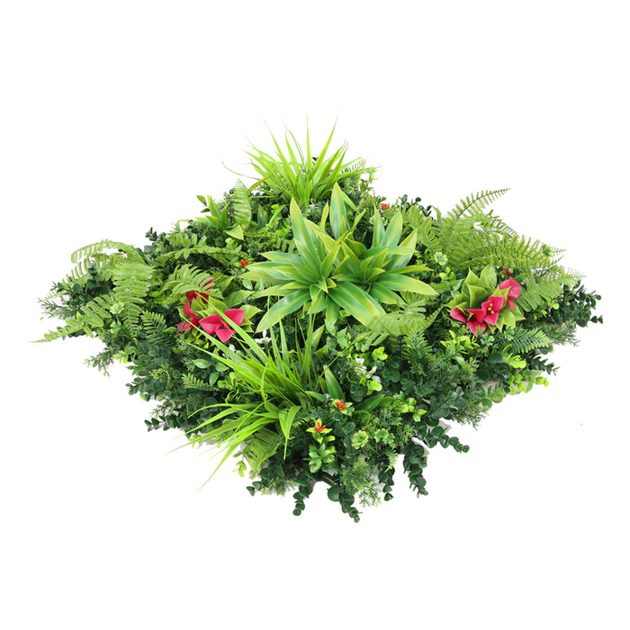 DECORATIVE PANEL 50X50CM 1PCS IN PACKAGE ROSSIMA TROPICAL MIX+BOUGAINVILLEY