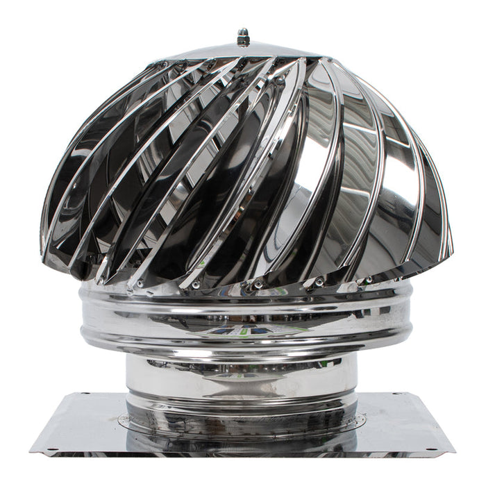 ROTATING CAP WITH STAINLESS STEEL PLATE 300/300MM KAMININOX - Допълнително оборудване<<<Отопление Охлаждане и