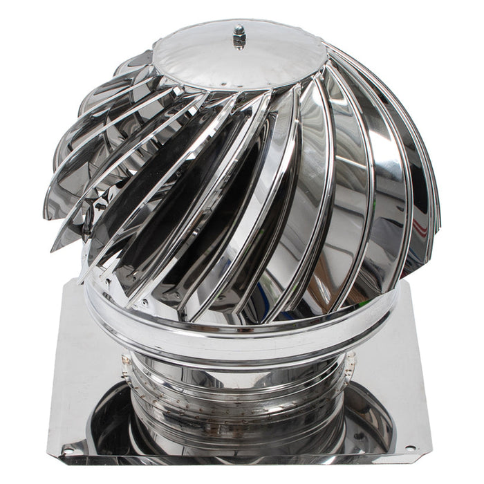 ROTATING CAP WITH STAINLESS STEEL PLATE 300/300MM KAMININOX - Допълнително оборудване<<<Отопление Охлаждане и
