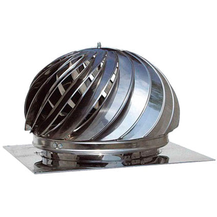ROTATING CAP WITH STAINLESS STEEL PLATE 350/350MM KAMININOX - Допълнително оборудване<<<Отопление Охлаждане и