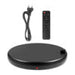 Rotating display stand Puluz with power socket 45 cm (black) - Stands<<<Photo studio<<<Photo and cameras<<<InnproXML