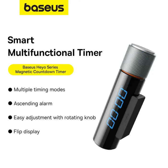 Rotation countdown timer Baseus heyo (black) - Household accessories<<<HurtelXML&&&Other<<<Kitchen accessories<<<Small