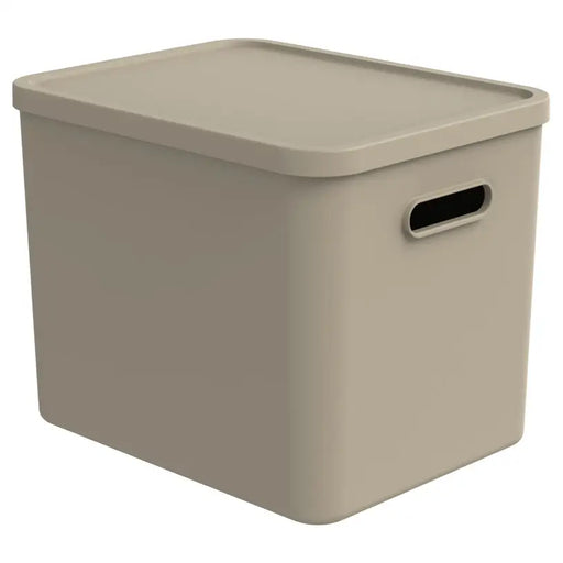 ROTHO ALBULA CAPPUCCINO STORAGE BOX 27L - Каси за съхранение<<<Домашни потреби<<<Кухня<<<Praktiker