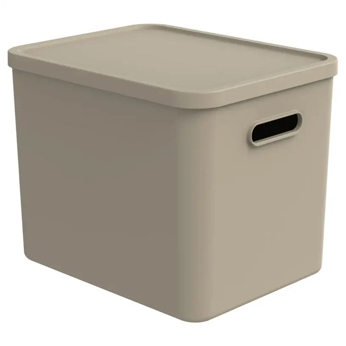 ROTHO ALBULA CAPPUCCINO STORAGE BOX 27L - Каси за съхранение<<<Домашни потреби<<<Кухня<<<Praktiker