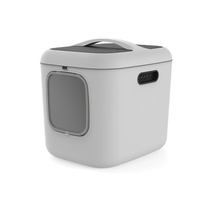 Cat Litter Box Rotho My Pet Biala XL White Recycled plastic