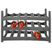 ROTHO Vario Wine Rack Anthracite - Stand for 6 Bottles - Bowls containers and drinkers (universal)DLZ-MIU<<<For