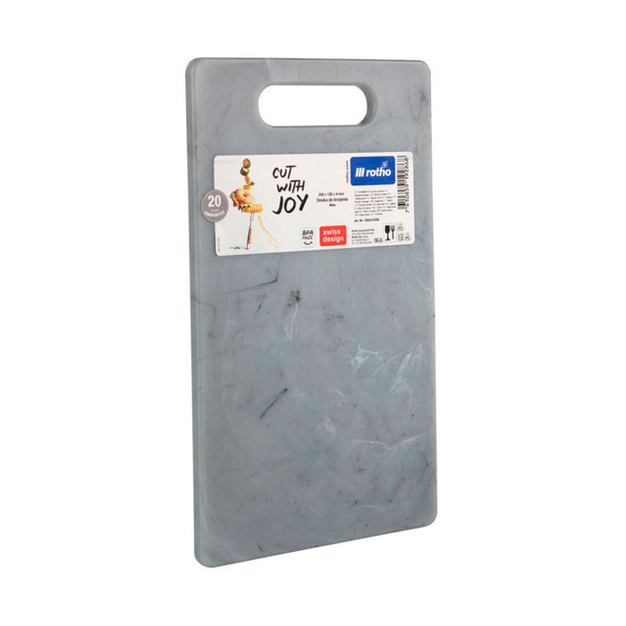 CUTTING BOARD 25 X 15 CM MARBLE ROTHO
