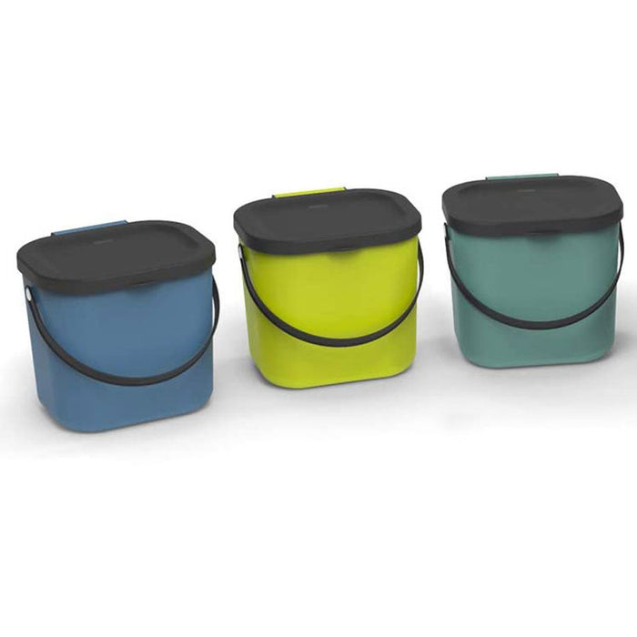 WASTE BIN SEPARATE COLLECTION 6L BLUE ROTHO ALBULA