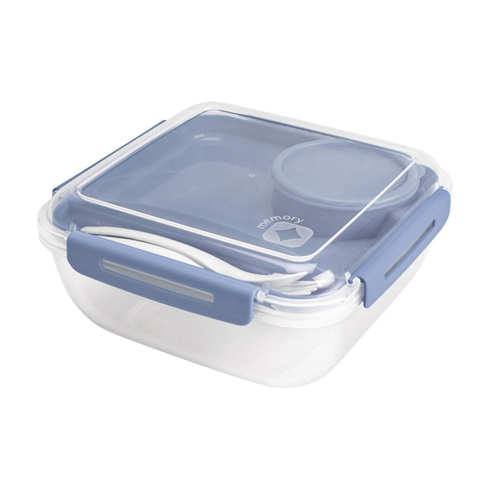 FOOD BOX WITH UTENSILS 1.7 L MEMORY ROTHO