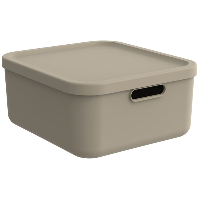 STORAGE BOX 20L ROTHO ALBULA CAPPUCCINO