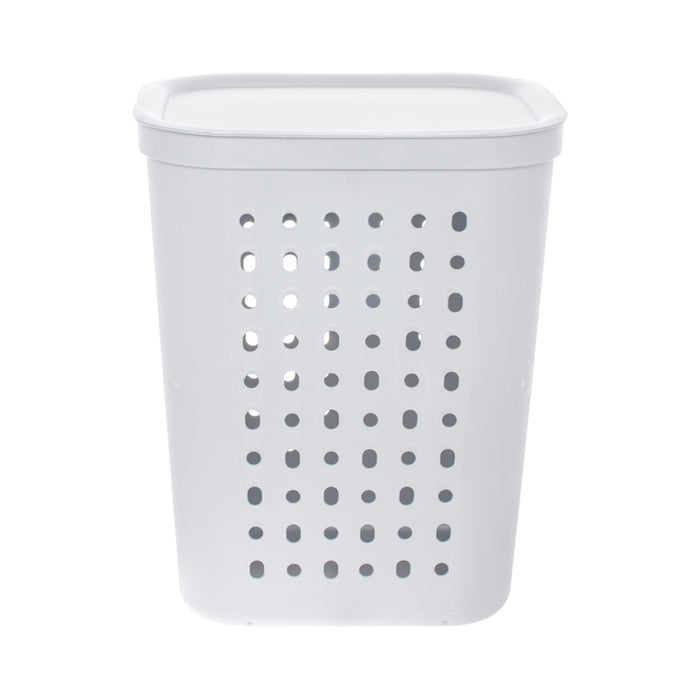 LAUNDRY BASKET 55 L JONA WHITE ROTHO