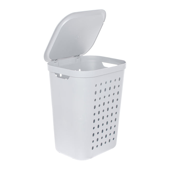 LAUNDRY BASKET 55 L JONA WHITE ROTHO