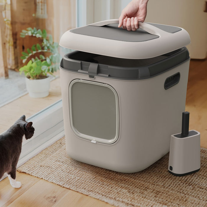 ROTHO Biala XL white - cat litter box