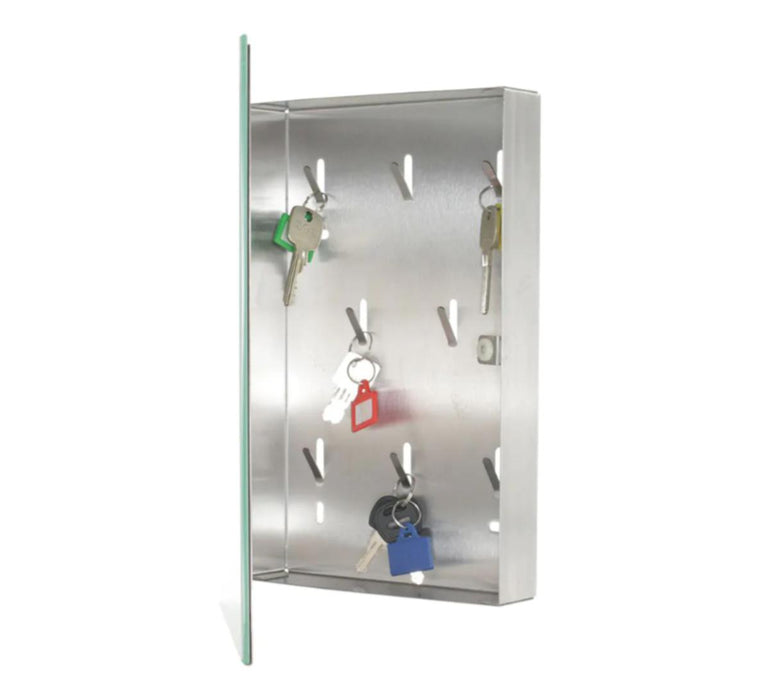 GLASS KEY BOX ROTTNER WHITE
