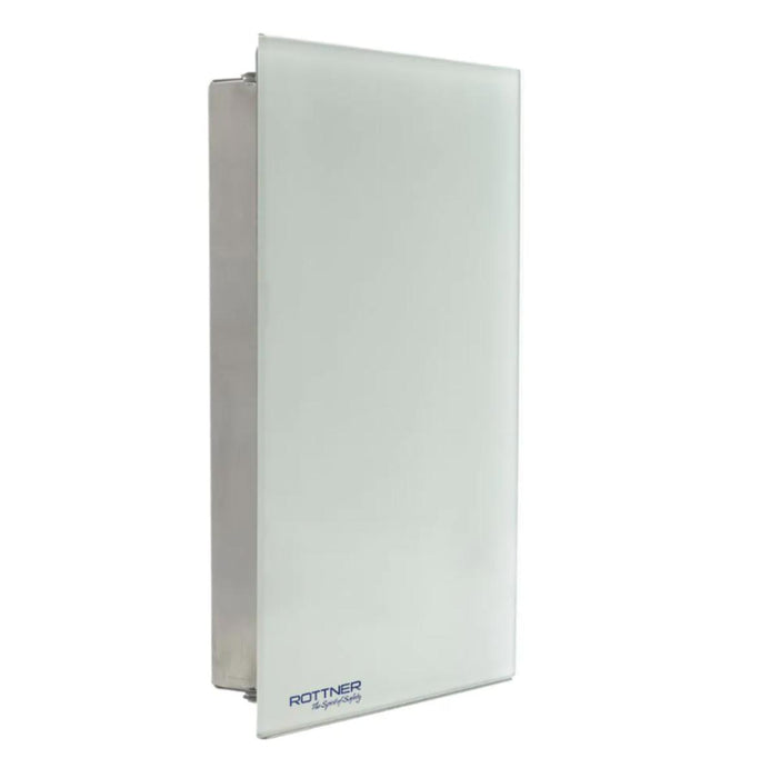 GLASS KEY BOX ROTTNER WHITE