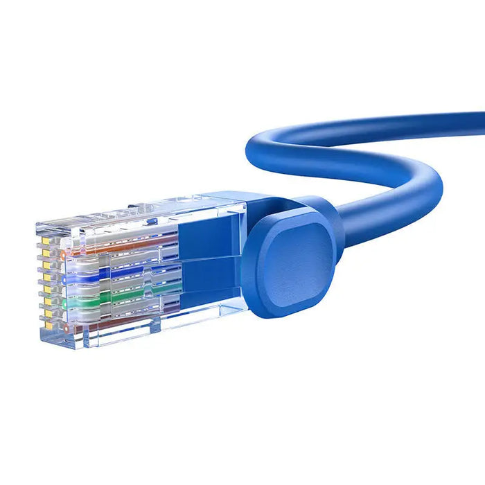 Round Cable Baseus Ethernet RJ45 Cat.6 0,5m (blue) - Network cables<<<Cables<<<IT Accessories<<<InnproXML&&&Network