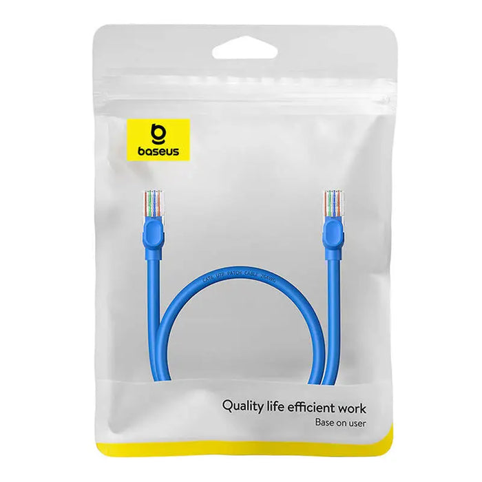 Round Cable Baseus Ethernet RJ45 Cat.6 0,5m (blue) - Network cables<<<Cables<<<IT Accessories<<<InnproXML&&&Network