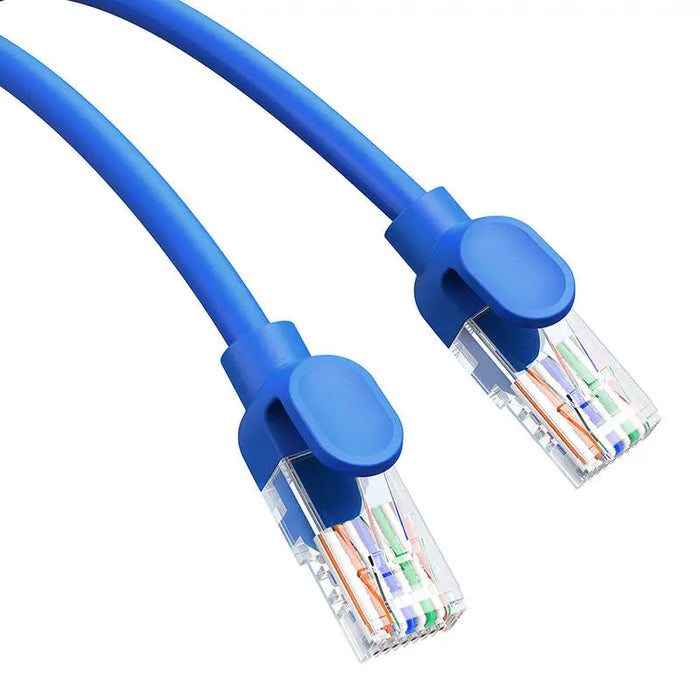 Round Cable Baseus Ethernet RJ45 Cat.6 1m (blue) - Network cables<<<Cables<<<IT Accessories<<<InnproXML