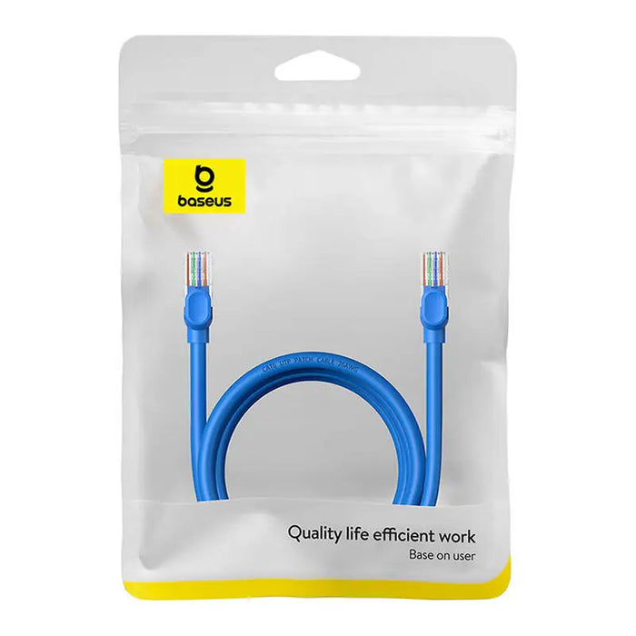 Round Cable Baseus Ethernet RJ45 Cat.6 2m (blue) - Network cables<<<Cables<<<IT Accessories<<<InnproXML