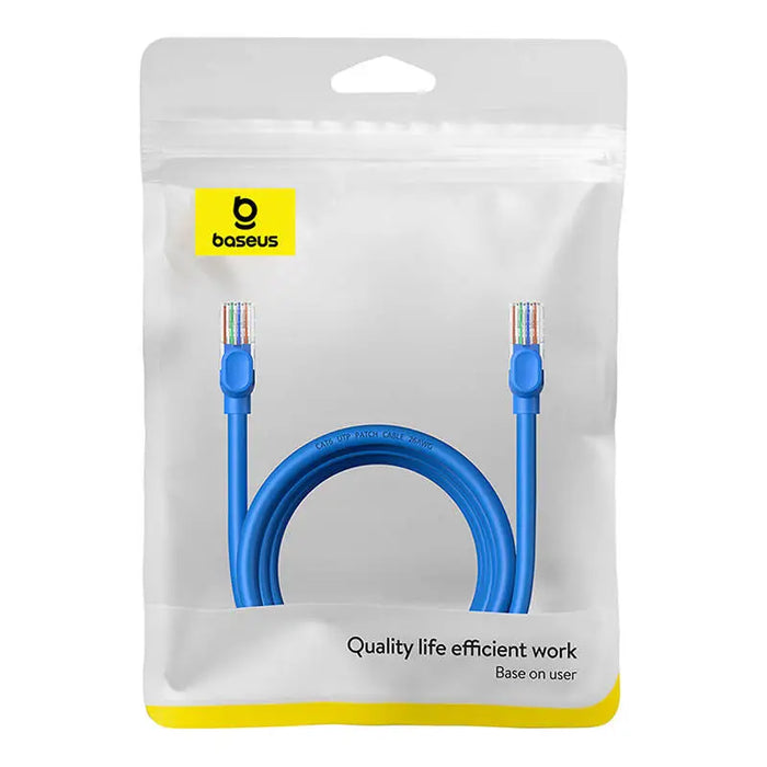 Round Cable Baseus Ethernet RJ45 Cat.6 3m (blue) - Network cables<<<Cables<<<IT Accessories<<<InnproXML&&&Network