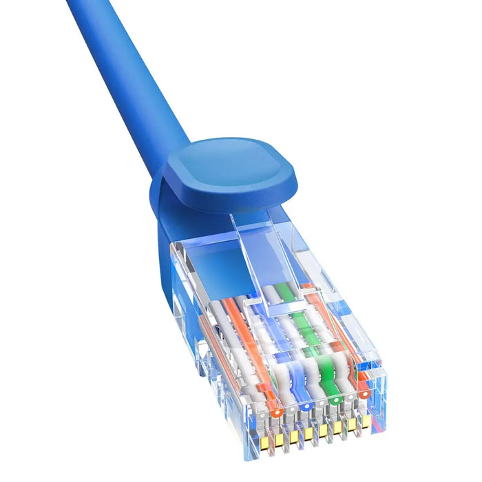 Round Cable Baseus Ethernet RJ45 Cat.6 3m (blue) - Network cables<<<Cables<<<IT Accessories<<<InnproXML&&&Network