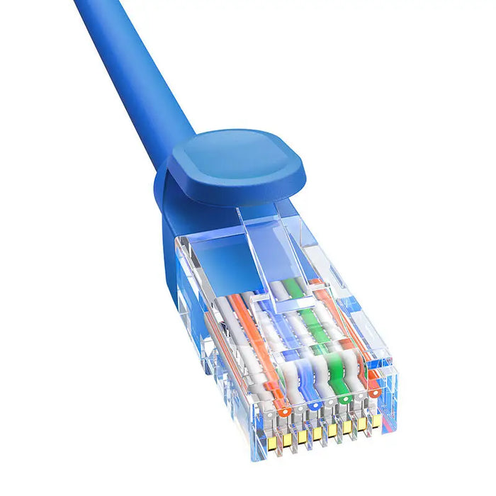 Round Cable Baseus Ethernet RJ45 Cat.6 3m (blue) - Network cables<<<Cables<<<IT Accessories<<<InnproXML&&&Network