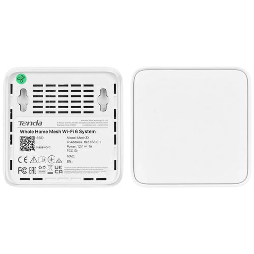 Router Tenda EX3-3pack White RJ45 x 1 Wi-Fi 5 GHz Wi-Fi 6 GHz Wi-Fi 4 - Рутери и модеми<<<Компютър Мрежи и