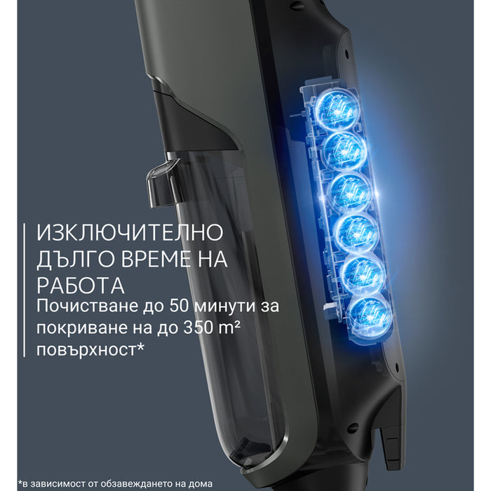 VERTICAL VACUUM CLEANER FOR DRY AND WET CLEANING ROWENTA GZ5035WO