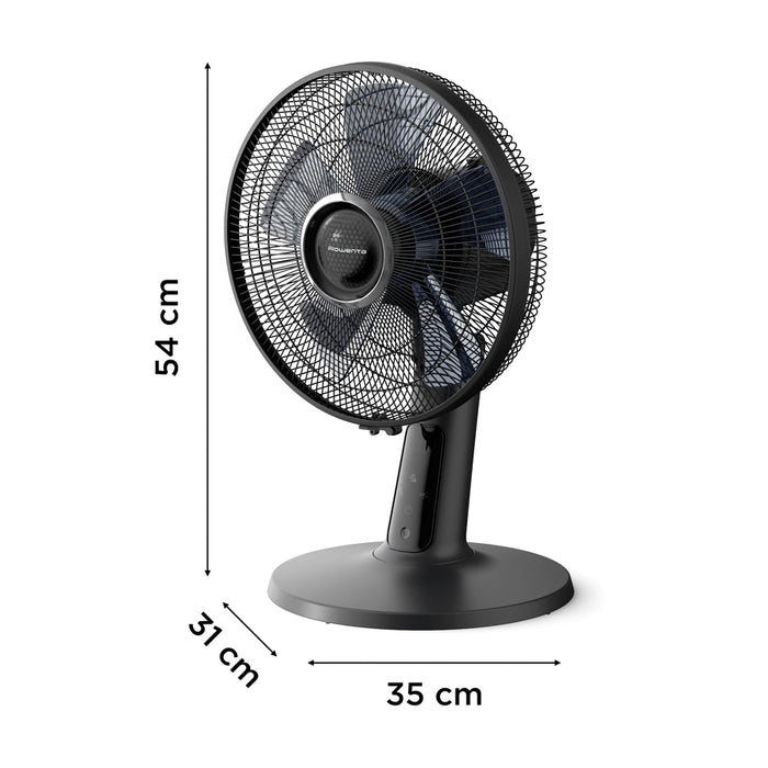 Fan ROWENTA VU2750F0 BLACK, 20.0 W, TIMER