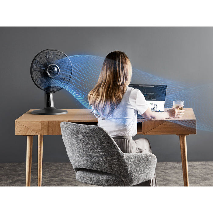 Fan ROWENTA VU2750F0 BLACK, 20.0 W, TIMER
