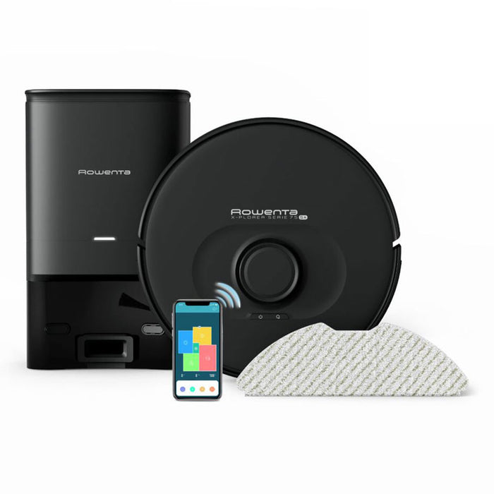 ROBOT VACUUM CLEANER X-PLORER SERIE 75 S+ ROWENTA RR8595WH WI-FI CONTROL