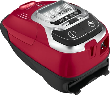 Rowenta RO7473EA SILENCE FORCE ALLERGY+ 58dB, Red, Mini turbobrush, parquet brush, XL crevice tool, sofa brush - 4,5L