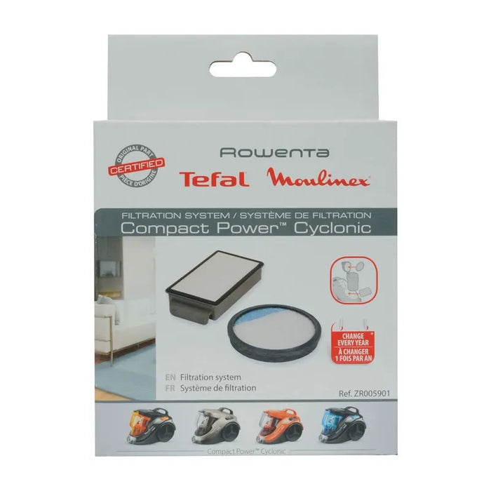 Vacuum cleaner filter Rowenta Hepa Filter + foam filter washable ZR005901