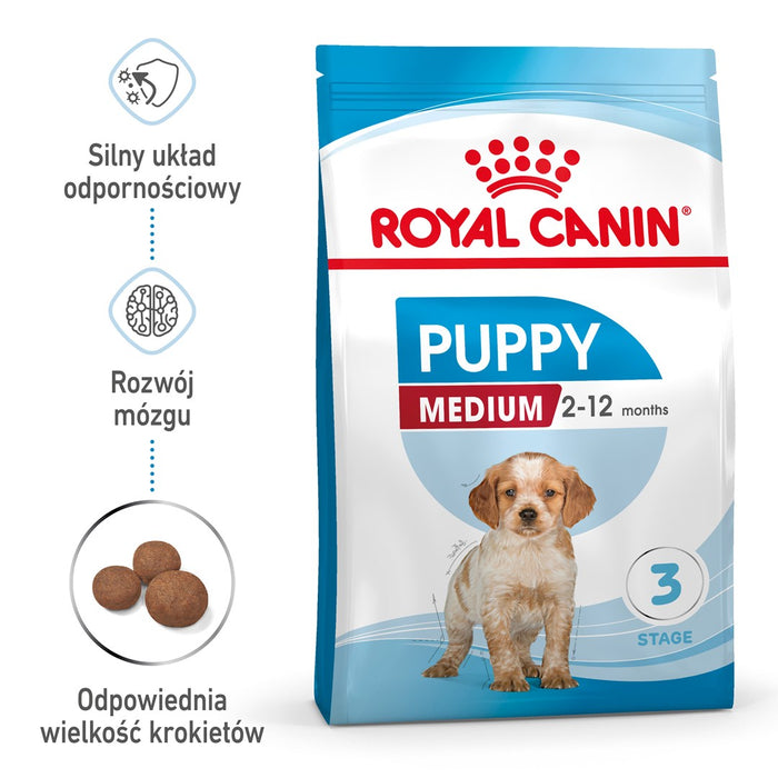 Royal Canin Medium Puppy 15 kg Vegetable