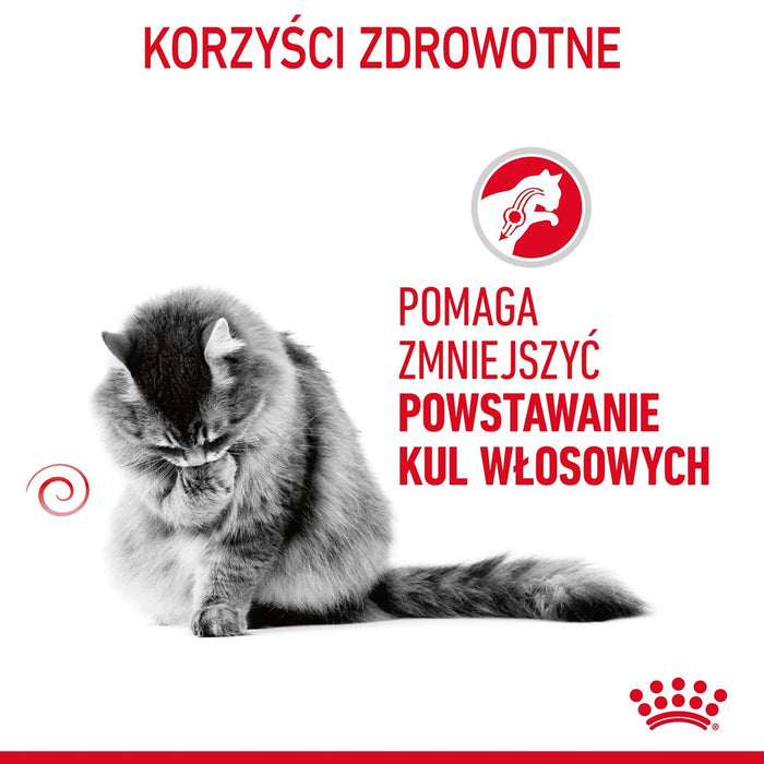 Royal Canin Hairball Care cats dry food 10 kg Adult Corn, Poultry, Rice, Vegetable