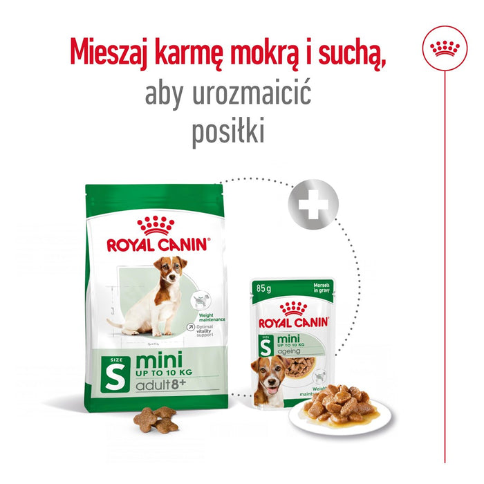 Royal Canin Mini Adult 8+ 8 kg Senior Poultry, Rice, Vegetable