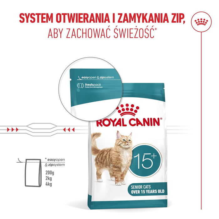 ROYAL CANIN Ageing 15+ - dry cat food - 4kg