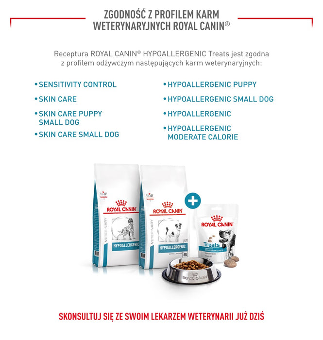 ROYAL CANIN Dog Hypoallergenic Treats - dog treat - 230g